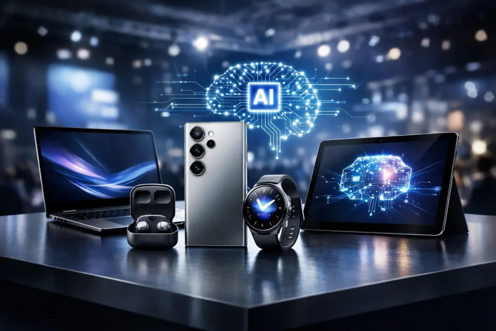 Samsung aposta em IA mais integrada no MWC 2026 e antecipa novos rumos para a linha Galaxy