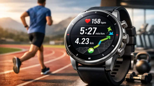 Amazfit lança Active 3 Premium com foco em corrida de entrada e treinos híbridos