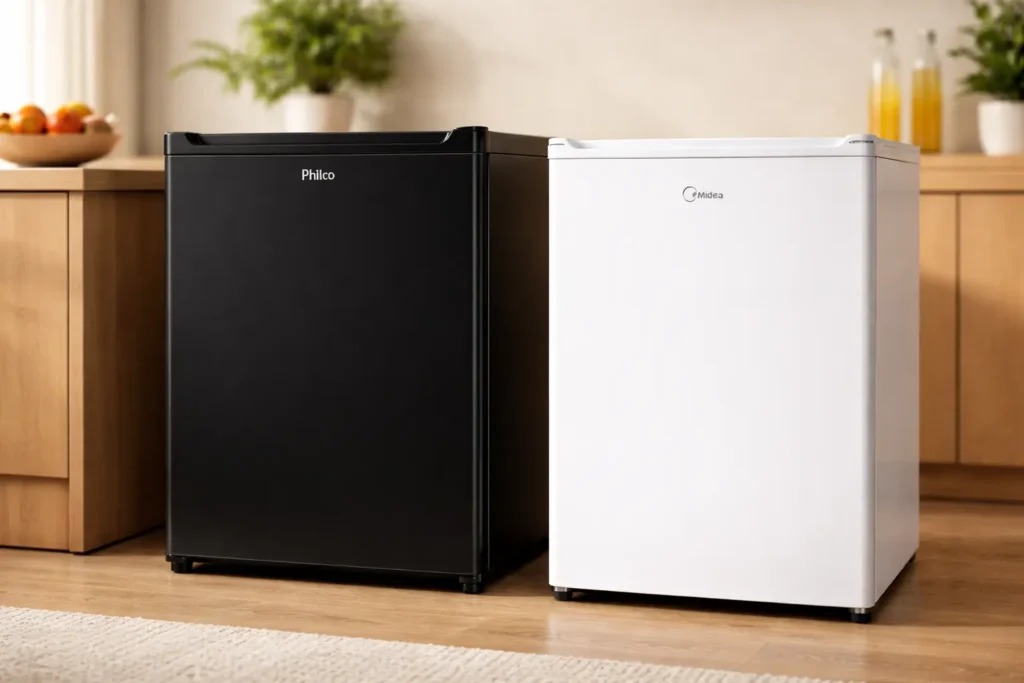 Philco PFG85P 68L vs Midea 93L Inverter: qual encaixa melhor na rotina?