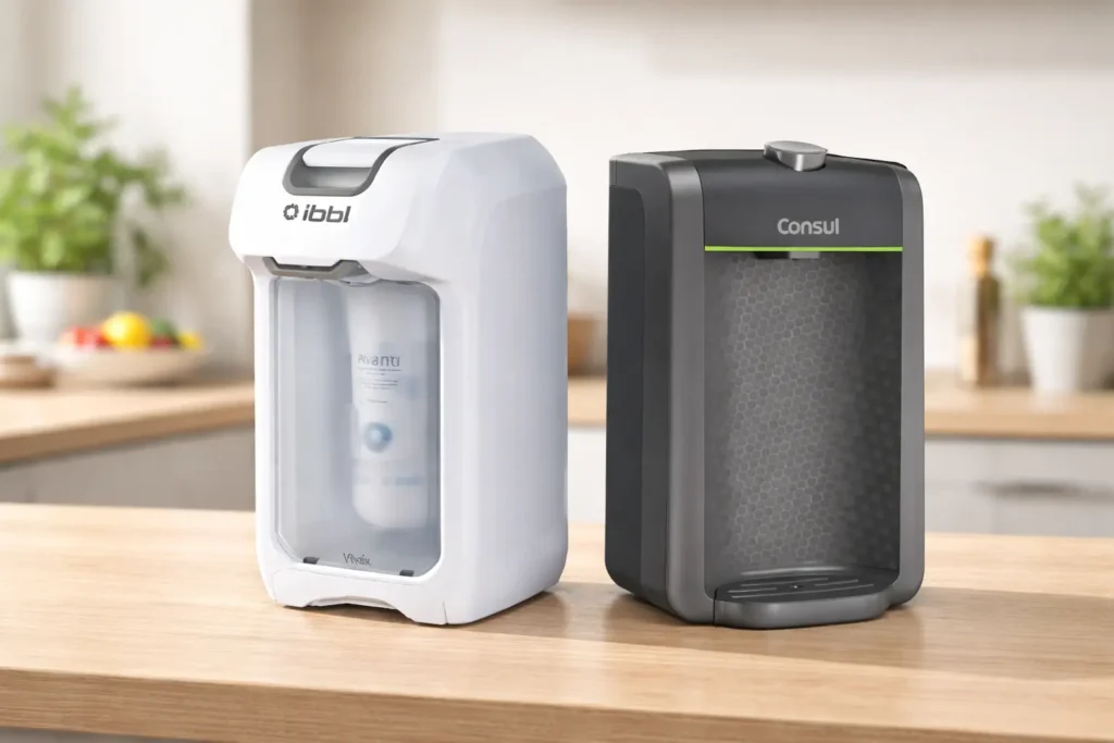Purificador de Água Ibbl Viváx vs Consul CPC31AFONA: o que muda no uso?