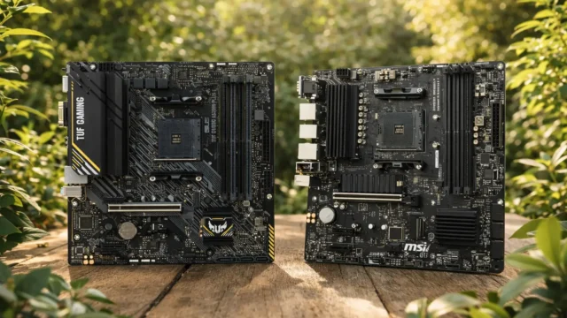 Asus A520M vs MSI B550M PRO-VDH WiFi: qual escolher?