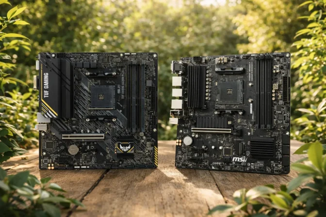 Asus A520M vs MSI B550M PRO-VDH WiFi: qual escolher?