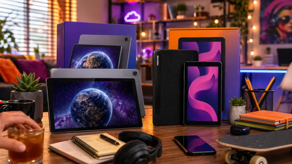 Lenovo Tab 10.1 vs Positivo TAB 7: qual encaixa na rotina?