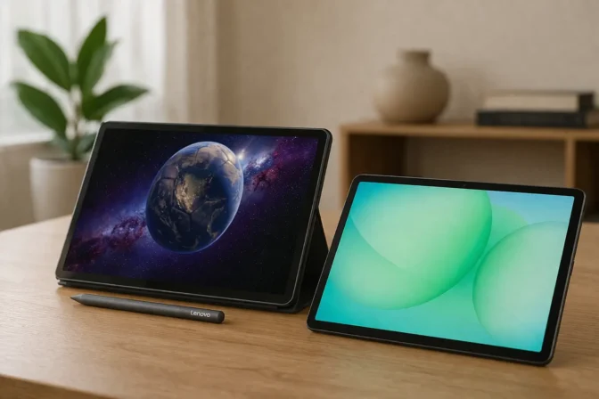 Tab A11 vs Idea Tab 11 90Hz: o que muda no dia a dia?