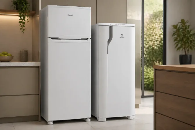 Electrolux 240L vs Consul 332L: O que muda na prática