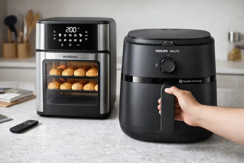 Mondial AFON-12L vs Philips NA130/00: diferenças que importam