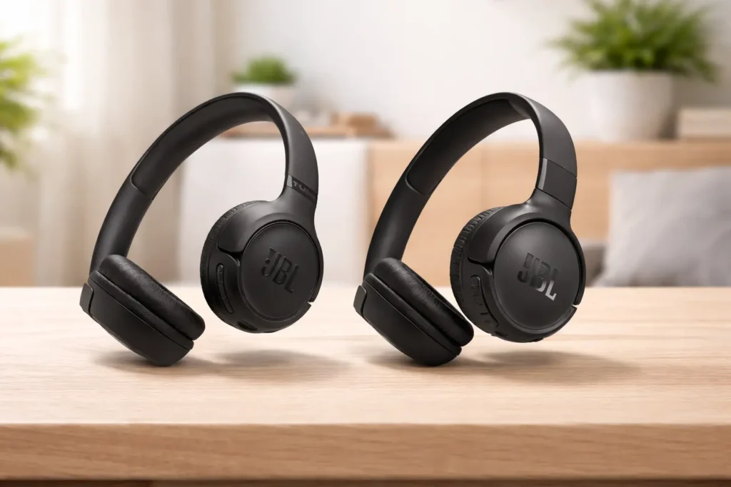 JBL Tune 520BT vs JBL Tune 530BT: o que muda no dia a dia