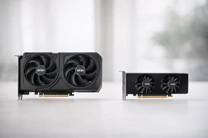 MSI RTX 3050 LP 6G vs RTX 3050 LP 6G: decisão rápida