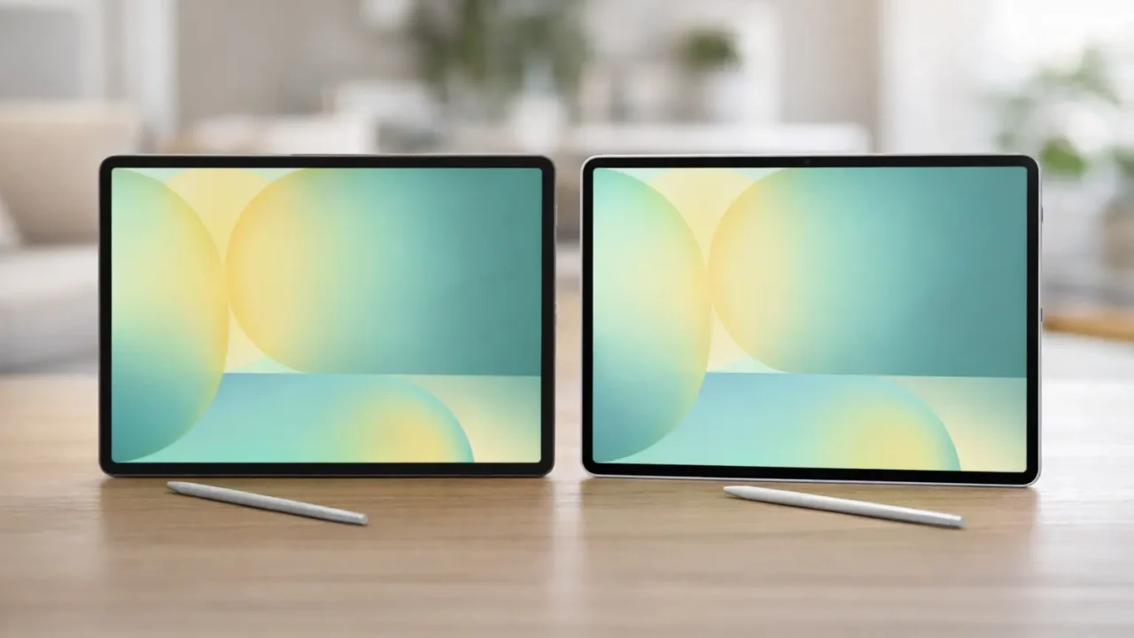 Samsung Galaxy Tab S10 FE+ Cinza vs Prata: onde cada um brilha