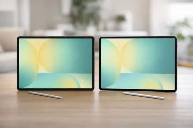 Samsung Galaxy Tab S10 FE+ Cinza vs Prata: onde cada um brilha