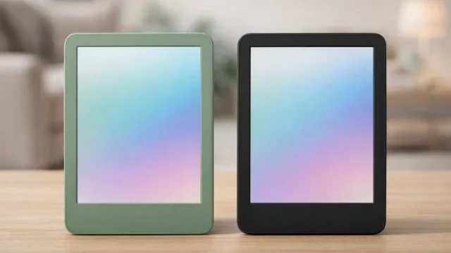 Kindle 16 GB (Geração mais recente) vs Kindle Paperwhite 16 GB: onde a diferença se reflete no uso