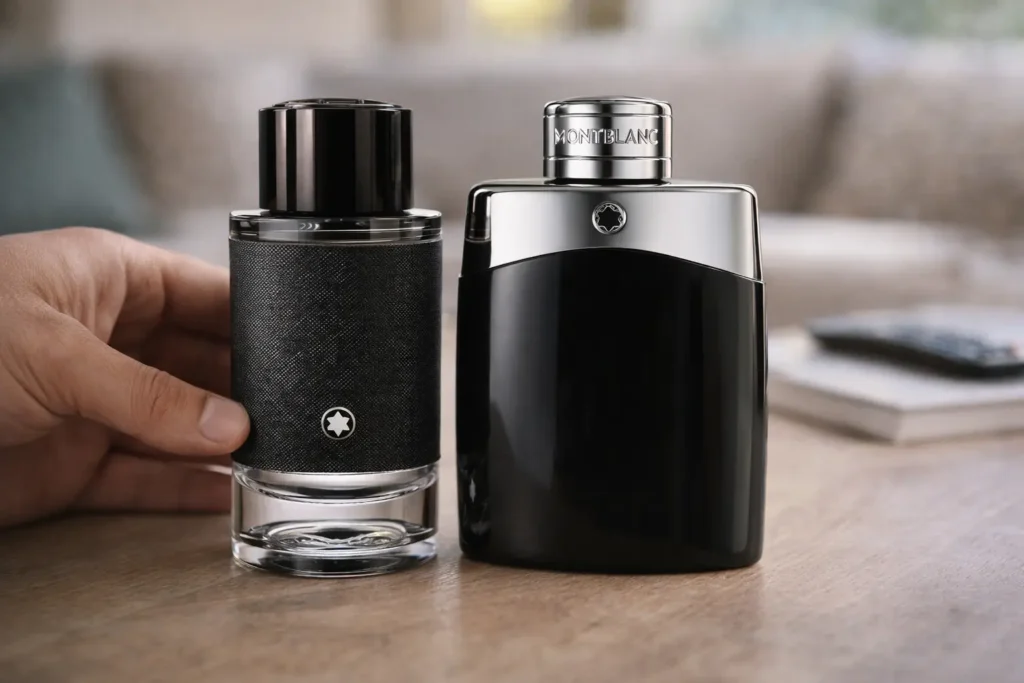 Montblanc Explorer vs MontBlanc Legend: O que muda no aroma?