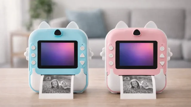 Câmera Digital Infantil Portátil 20MP Azul vs Câmera Digital Infantil Portátil 20MP: O que muda no uso real