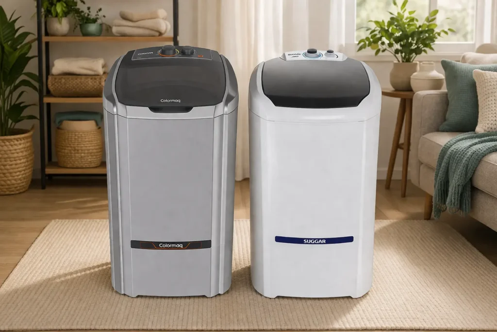 Suggar Lavamax Eco 20kg vs Colormaq Tanquinho 20kg: O que muda na lavagem