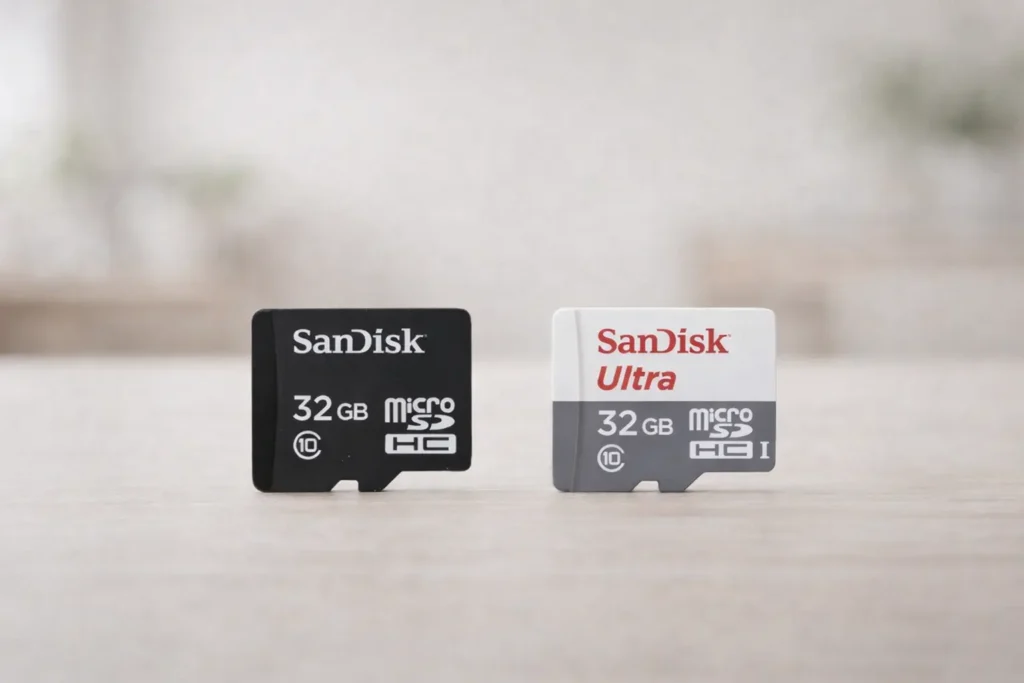 Cartão de Memória SanDisk Micro SD vs SanDisk Ultra: O que muda no uso diário