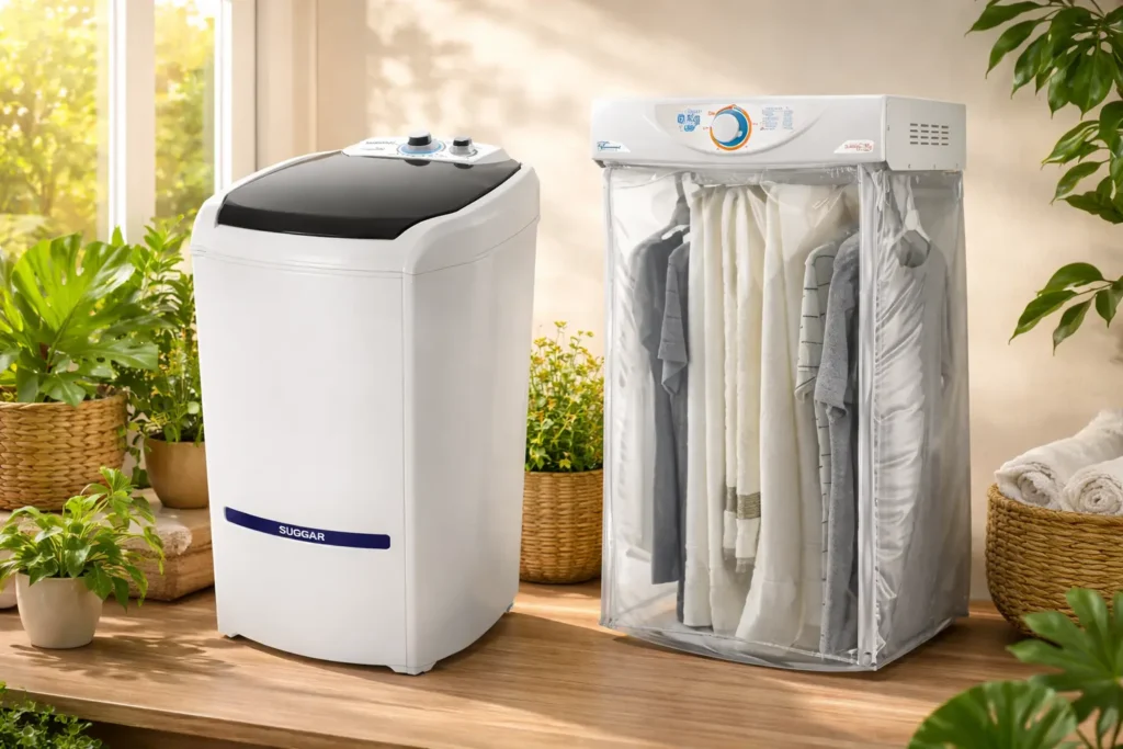 Suggar Lavadora de Roupas vs Fischer Secadora de Roupas: Diferenças no uso diário