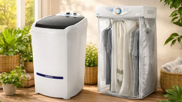 Suggar Lavadora de Roupas vs Fischer Secadora de Roupas: Diferenças no uso diário