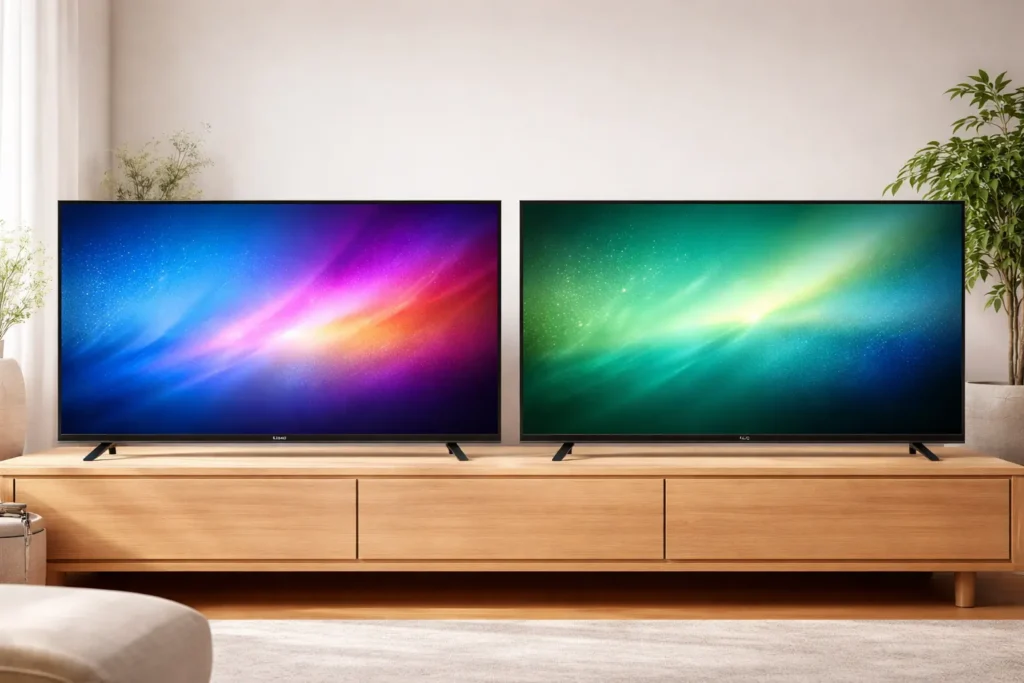 Samsung Vision AI TV 43" QLED Ultra 4K vs LG Smart TV 4K 50" UHD: as 3 diferenças que pesam