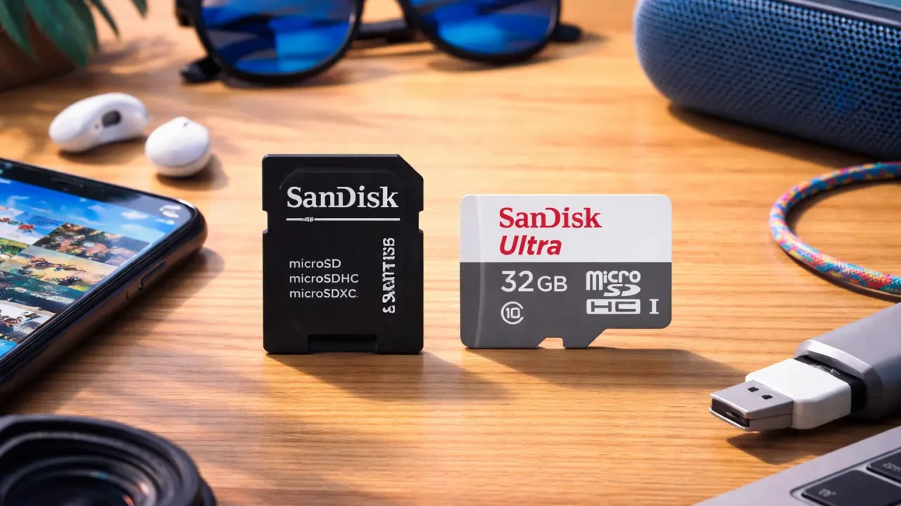 Cartão SanDisk Micro SD 32GB vs SanDisk Ultra 32GB: Diferenças e o que você precisa saber