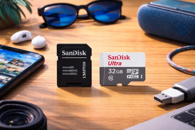 Cartão SanDisk Micro SD 32GB vs SanDisk Ultra 32GB: Diferenças e o que você precisa saber
