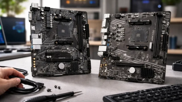 Placa Mãe Gigabyte A520M K V2 vs MSI B450M PRO-VDH MAX: O que muda na prática