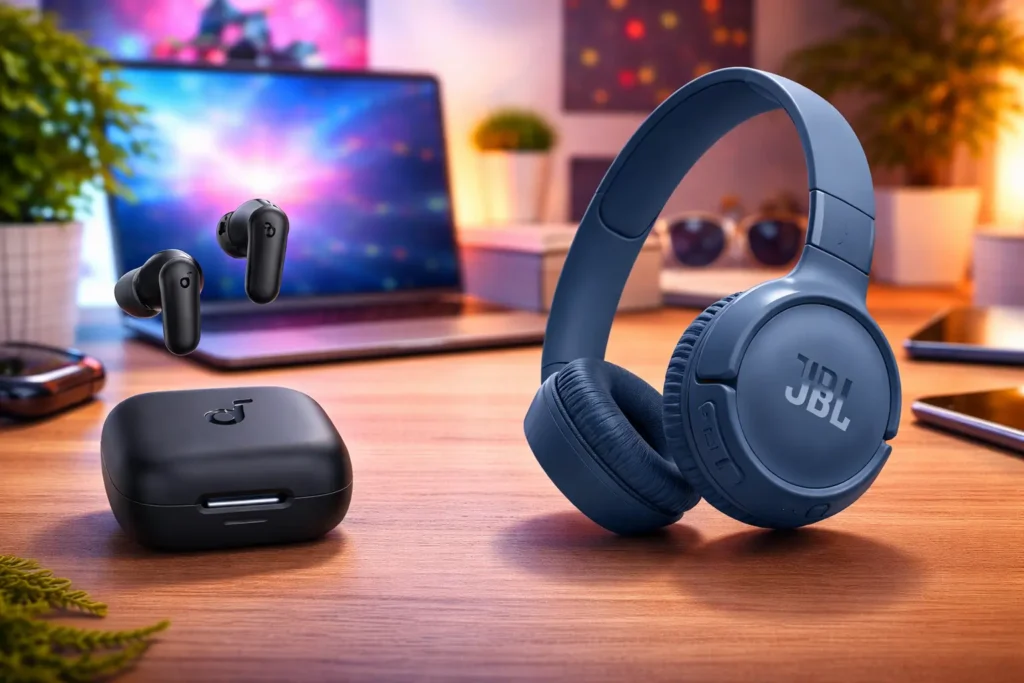 Soundcore P30i vs JBL Tune 520BT: Qual a escolha ideal para o seu dia a dia?
