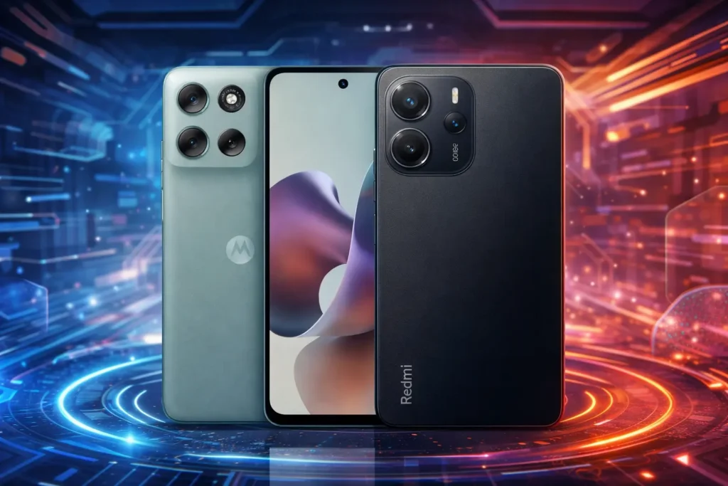 Motorola Moto G56 5G vs Redmi Note 14: diferenças que pesam