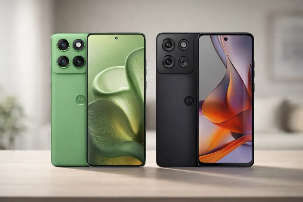 Motorola Moto G75 5G vs Edge 60 5G: o que muda no dia a dia
