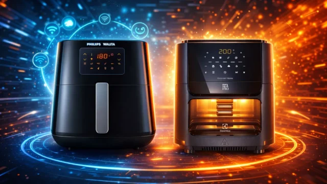 Philips Essential XL vs Electrolux EAF85: Alexa ou 12L?