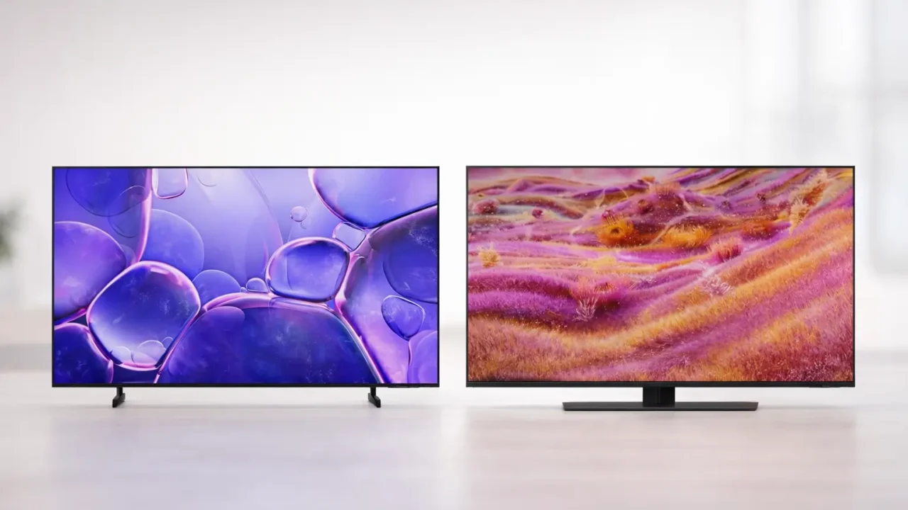 Samsung U8500F 4K vs Samsung QN90F Neo QLED: o que muda no dia a dia?
