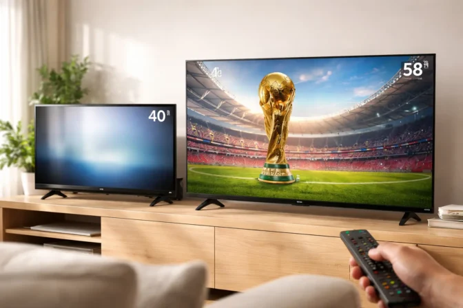 Hisense Smart TV FHD 40" vs Hisense Smart TV 4K 58": Diferenças que importam