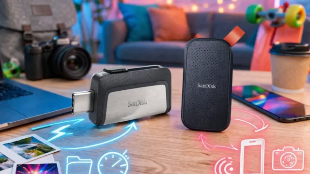 SanDisk SSD 1TB vs Ultra Dual 256GB: o que muda no dia a dia