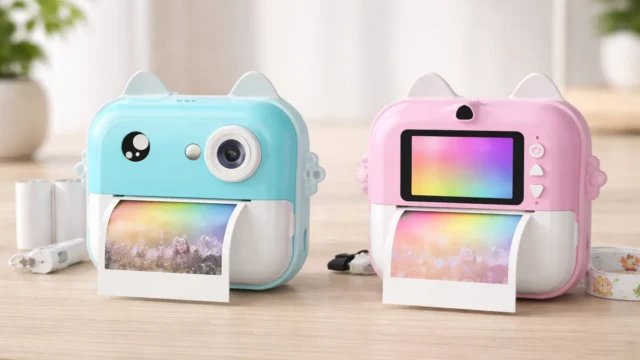 Câmera Digital Infantil Portátil 20MP Azul vs Câmera Digital Infantil Portátil 20MP: Diferenças no uso diário
