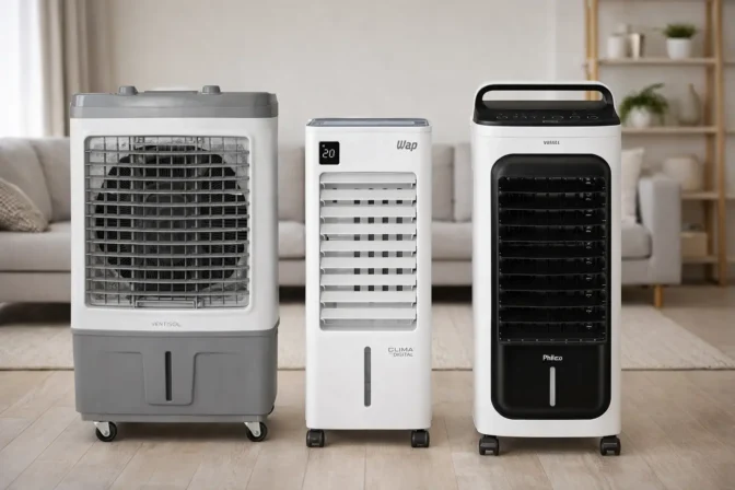 Climatizador de ar: 8 modelos com reservatório maior
