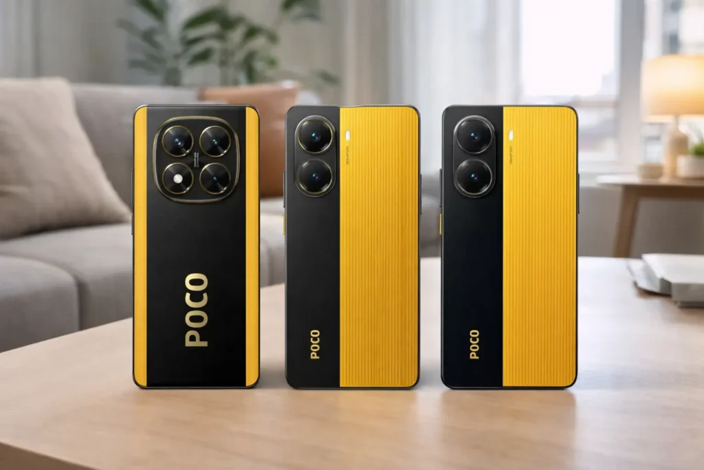 Poco X7 e X8 com 512GB: 3 opções para escolher com clareza