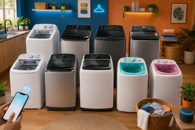 Máquinas de lavar: 8 opções por capacidade para decidir