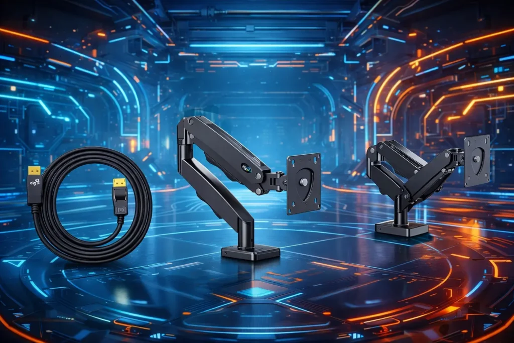 Melhor acessórios para monitor: 3 opções para ajustar o setup