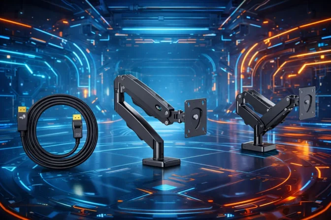 Melhor acessórios para monitor: 3 opções para ajustar o setup