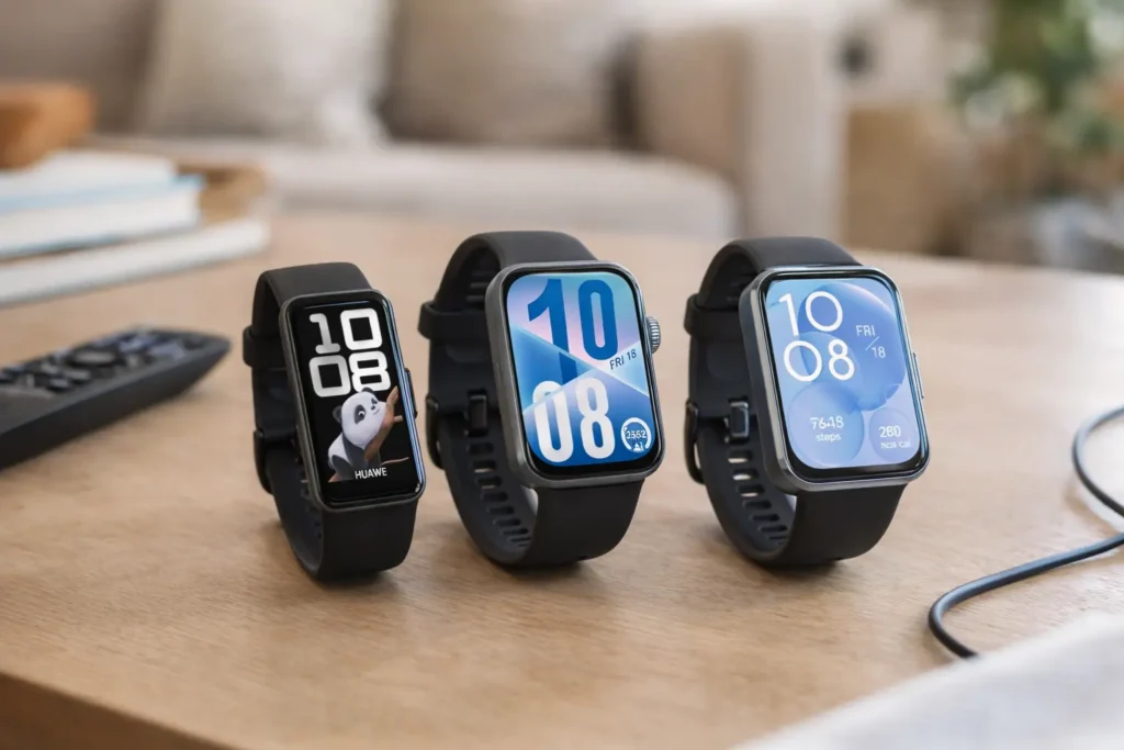 Smartwatches: 3 modelos com bateria longa para decidir em 2026
