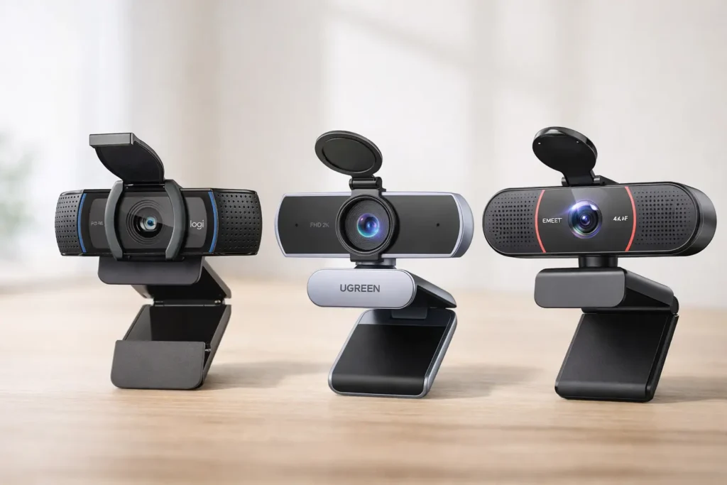 Webcams: 7 opções 1080p a 4K para escolher com clareza