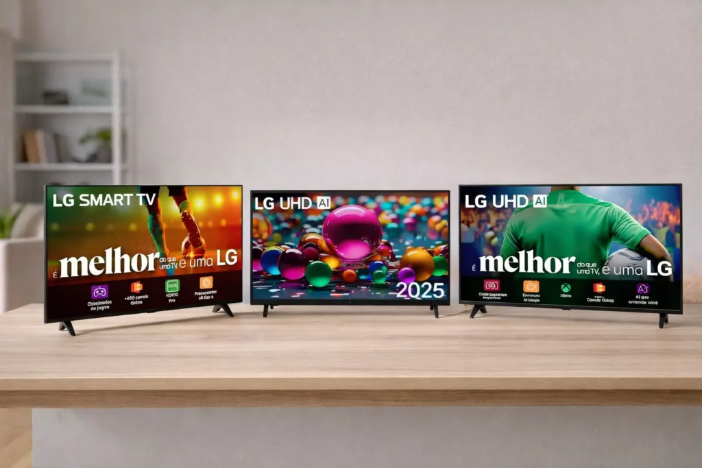 TVs: 3 modelos 43 e 50 polegadas para acertar no perfil