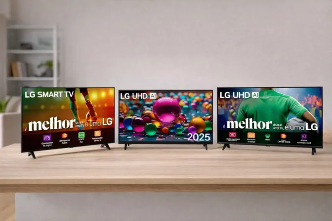 TVs: 3 modelos 43 e 50 polegadas para acertar no perfil