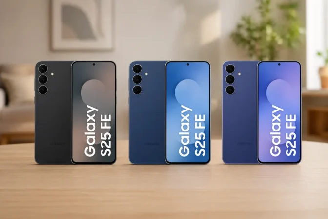 Galaxy S25 FE 128GB: 3 opções para escolher pelo uso diário