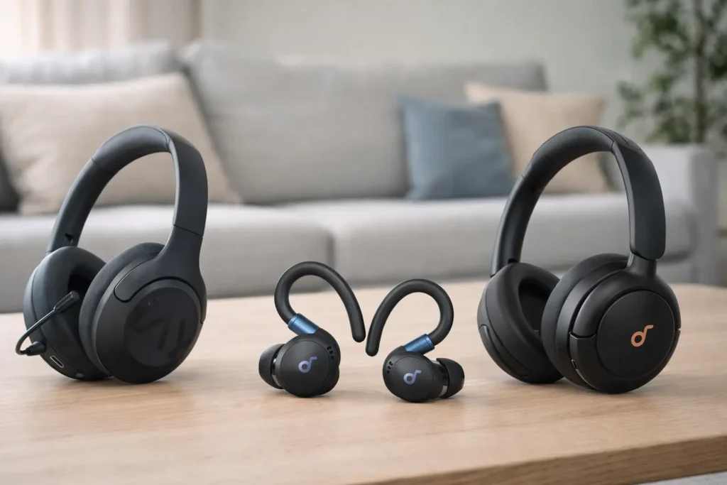 Fones de ouvido: 3 opções com ANC e bateria longa