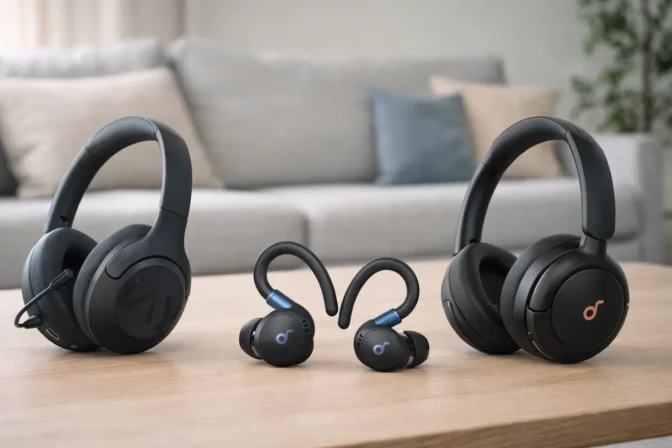 Fones de ouvido: 3 opções com ANC e bateria longa