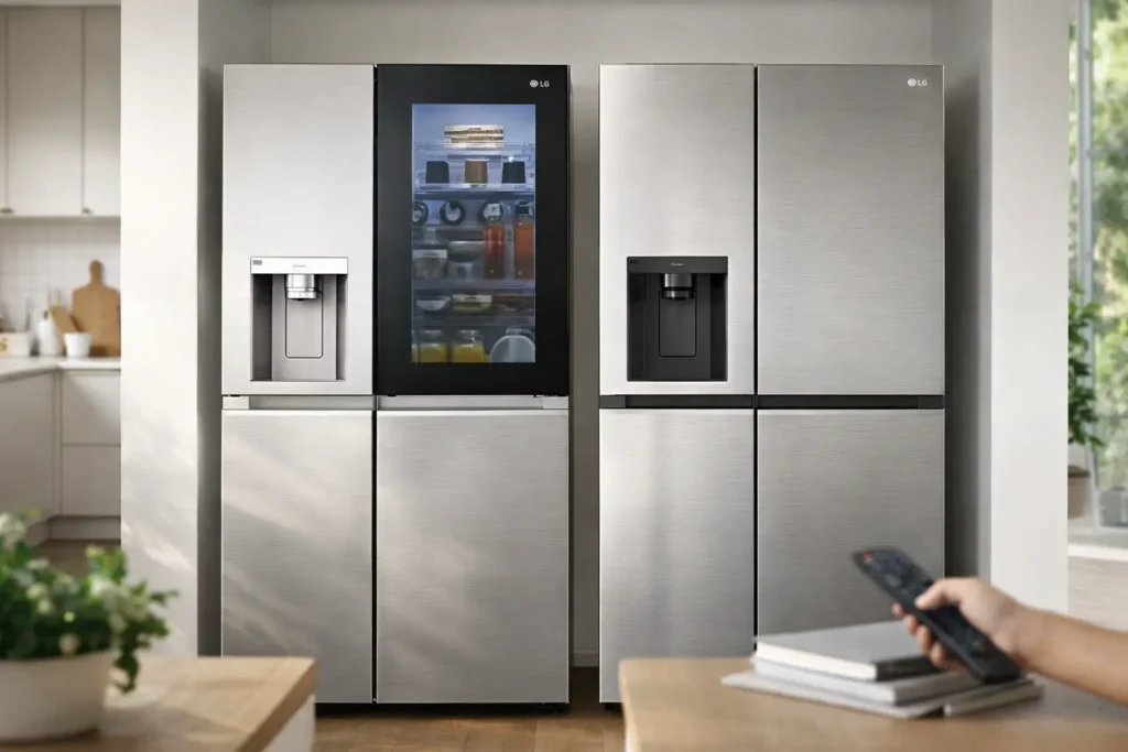 Geladeiras LG InstaView: 2 opções de Side by Side para decidir
