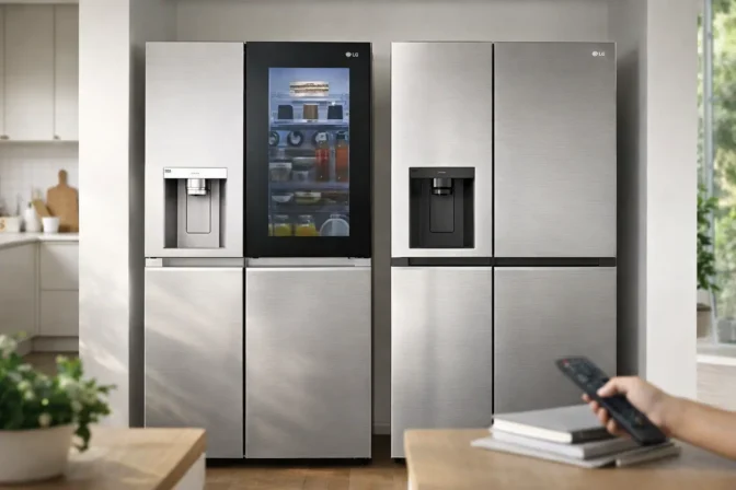 Geladeiras LG InstaView: 2 opções de Side by Side para decidir