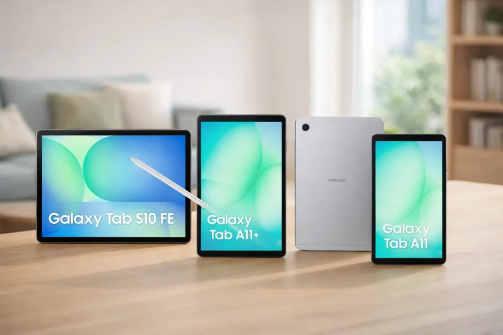 Tablet Samsung Galaxy Tab S10 FE: 5 opções com foco em uso diário