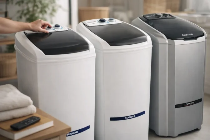 Lavadoras semiautomáticas: 6 opções por capacidade