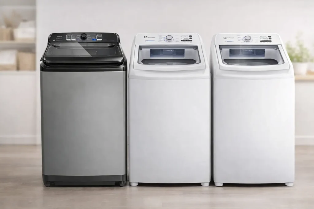 Máquinas de lavar: 7 opções de 12 a 18kg para decidir